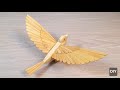 DIY Wooden Bird from Popsicle Sticks