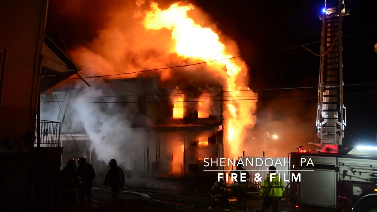 2-Alarm House Fire - Shenandoah, PA - 01/16/2025