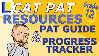 CAT PAT | Resources - PAT Guide &amp; Progress Tracker