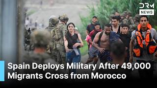 Spain Faces Massive Border Crisis as 49,000 Migrants Cross into Ceuta in Just 24 Hours | AB1G