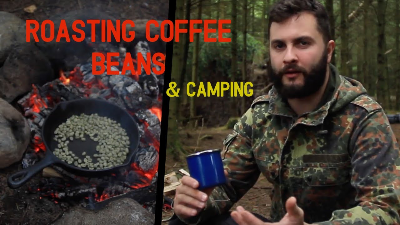 Roasting Coffee Beans \u0026 Wild Camping 