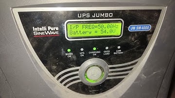 microtek jumbo 4000/48vdc ups charging problem