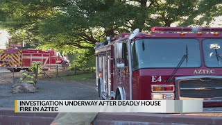 Structure fire leaves one dead in Aztec
