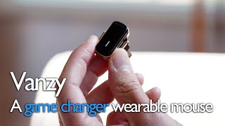 VANZY. This wearable mouse is a game changer [Crowdfunding Kickstarter Indiegogo]