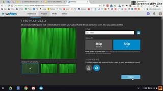 How to Publish WeVideo