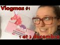 Vlogmas 1et 2  elise parle trop p  1 et 2 dcembre 2017