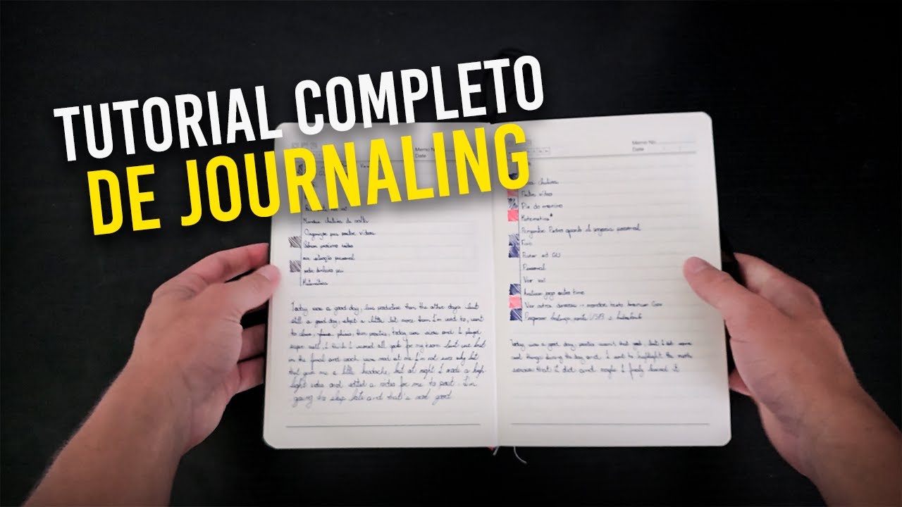 Como eu organizo minha vida! (Journaling)