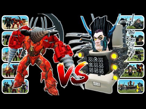 SKIBIDI TOILET VS TEAM CAMERAMAN TOURNAMENT CITY GARRY`S MOD 2024 | NEW CHARACTERS