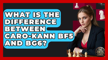 What Is The Difference Between Caro-Kann Bf5 And Bg6? - The Chess Codex
