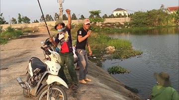 CÂU CÁ RÔ PHI TỰ NHIÊN VUI NHƯ HỘI