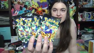 Abby Opening Crown Zenith Pikachu Vmax Box P1