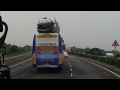 SRS VOLVO B11R Cruising in Mumbai -ahmedabad highway driven by Deepak anna!!!