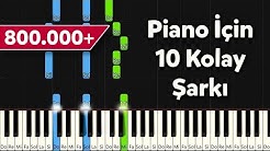 Piano İçin 10 Kolay Şarkı
