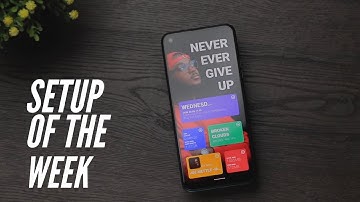 BEST ANDROID HOME SCREEN SETUP COLORS EDITION