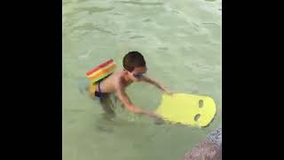 Buoyant Foam Back Float Adult Children Swimming Training Aids Eva Kickboard Float Board F9100P