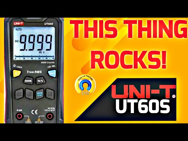 UNI-T Bluetooth Digital Multimeter Wireless Modern True RMS Transistor NCN  Tester Voltage Current Resistance Frequency Meter LCD Back-Light UT60BT