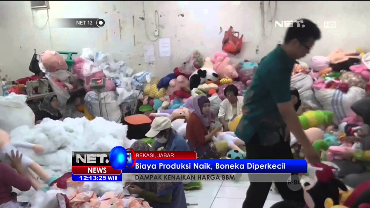 Kenaikan Harga Bbm Berdampak Pada Rumah Produksi Boneka NET12