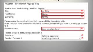 22 10 2014 Registering and verifying your account