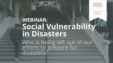 Social Vulnerability in Disasters