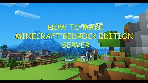 How to make Minecraft Bedrock Edition server on Ubuntu