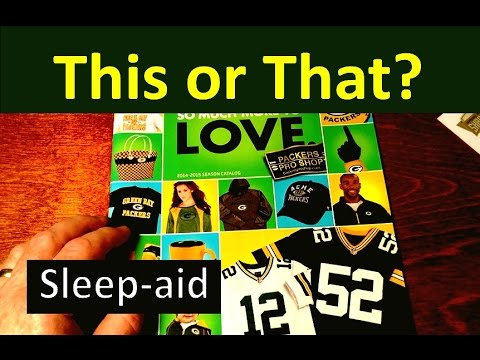 Will I Choose This or That? Catalog 5 ASMR