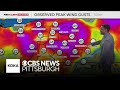 Heavy winds expected throughout the day on Thursday | KDKA-TV Afternoon Forecast (6/18)