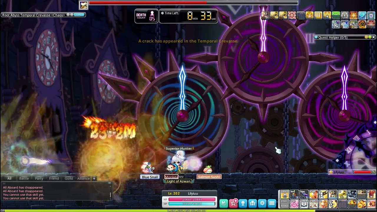 MapleStory N Corsair 5k8 Dex solo VonBon Chaos