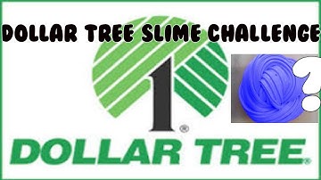 Dollar Tree Slime Challenge