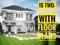 15 ingenious 2 story houses with floor plans you can copy