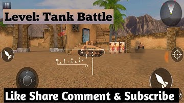 Fps Commando Strike: Level -Tank Battle #18to20| Commando Strike| Android Gameplay Video |@AH Gamers