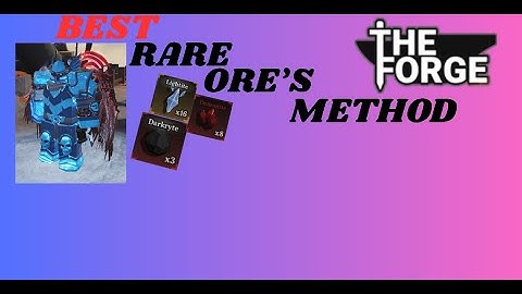 How To Farm RARE Ore