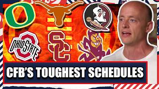 Hardest College Football Schedules In 2026 - Josh Pate's College Football Show