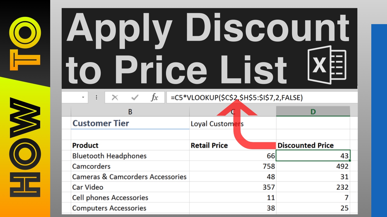 how-to-apply-discount-to-price-list-for-different-customers-in-excel