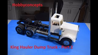 1/14 Tamiya King Hauler Dump Truck Build Part 2