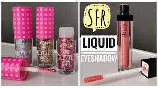 SFR Liquid Eyeshadow- Review, Swatches and Comparision | SFR COLOR