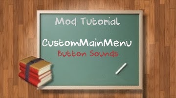 Tutorial Series - Minecraft - Custom Main Menu - Button Sounds