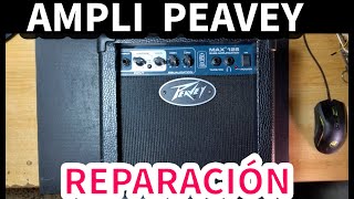 Altavoz amplificado PEAVEY | Reparación