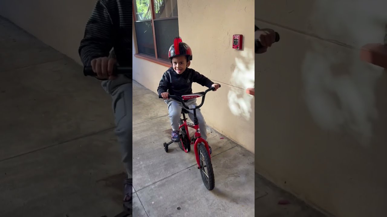 Phat Phat riding his new bike YouTube