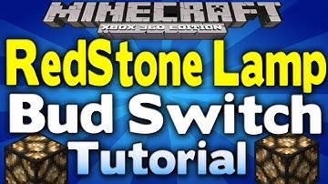 Minecraft Xbox 360 - Redstone Lamp "Bud Switch" (How To / Tutorial) [TU12] [LC]