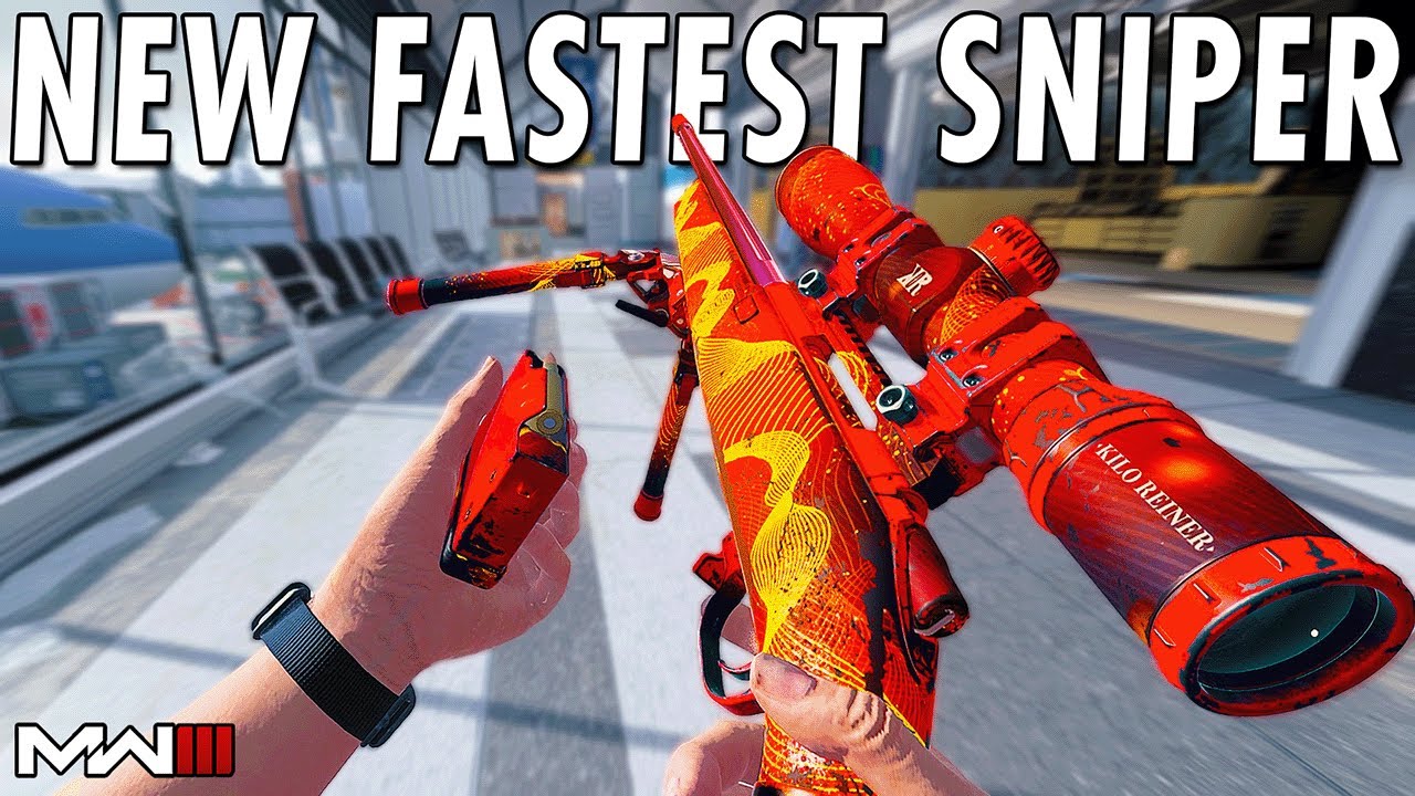 Meet the New FASTEST ONE SHOT SNIPER in Modern Warfare 3 - YouTube