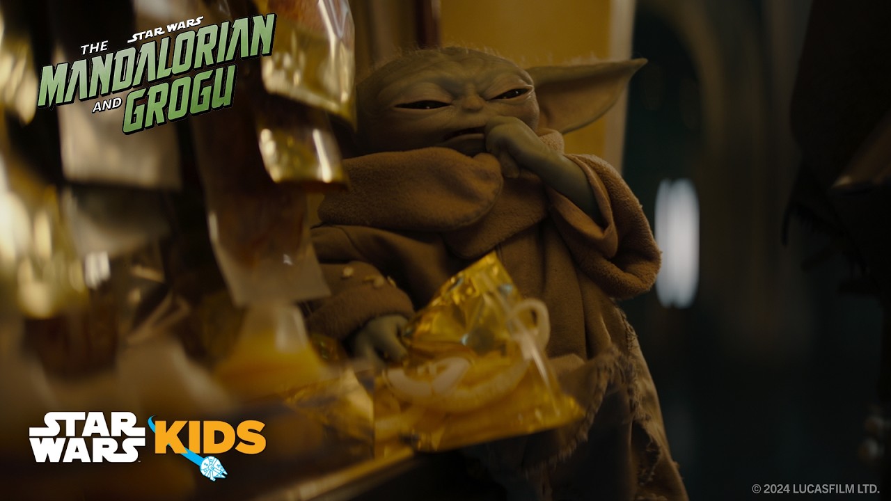 Star Wars: The Mandalorian and Grogu | Day In The Life Of Grogu | @StarWarsKids