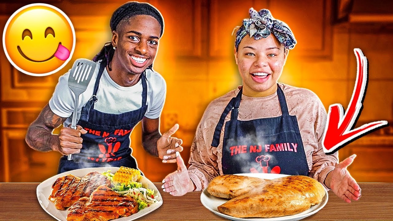 COOKING WITH THE NJ FAMILY (PART 1) - YouTube