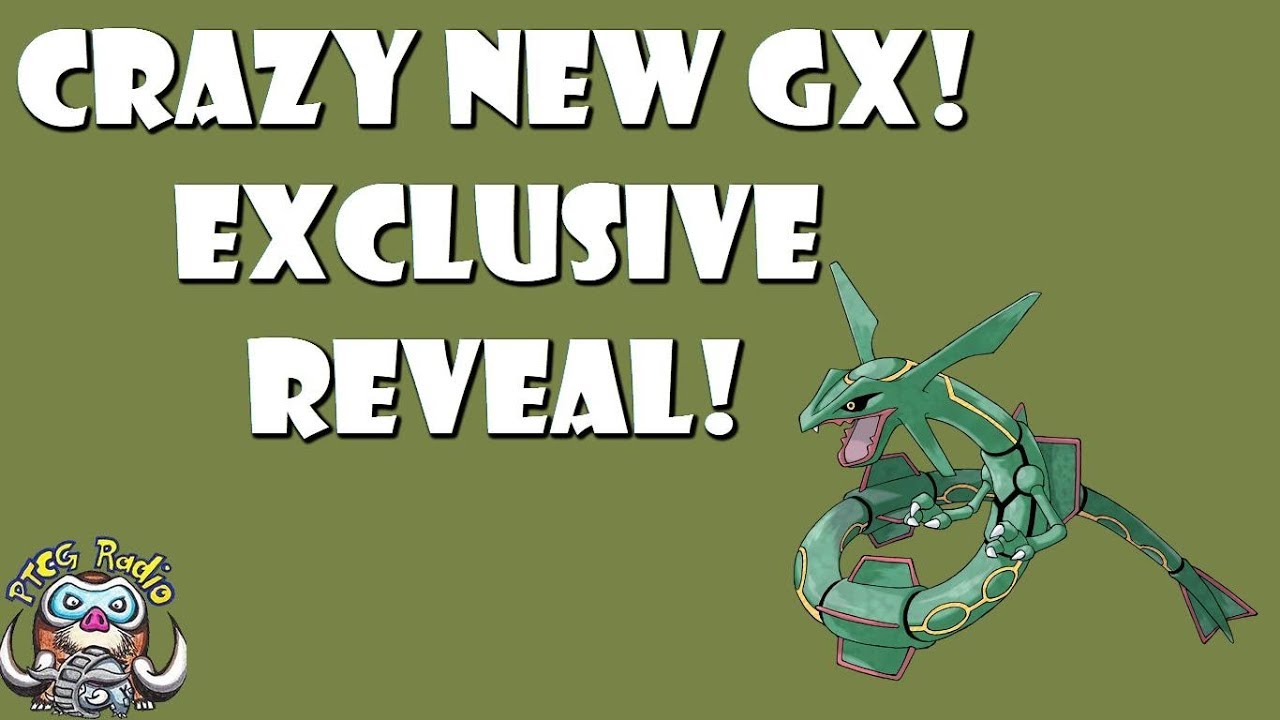 Ray Gx New Rayquaza-GX is Really Good!! (Exclusive Reveal!) - YouTube