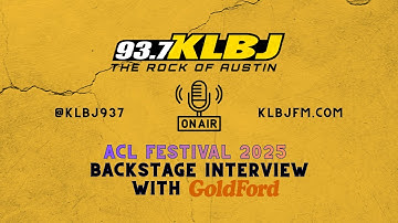 Goldford [Interview] | ACL Fest 2025 Backstage with Riley