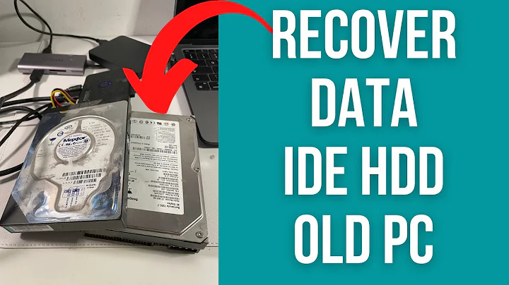 How To Recover Data From Old PC IDE Hard Drives