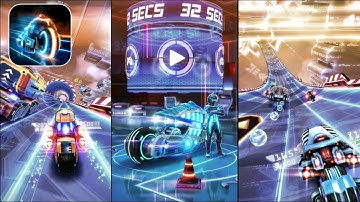 32 SECS Neon City Rider Gameplay Walkthrough (Android & iOS)