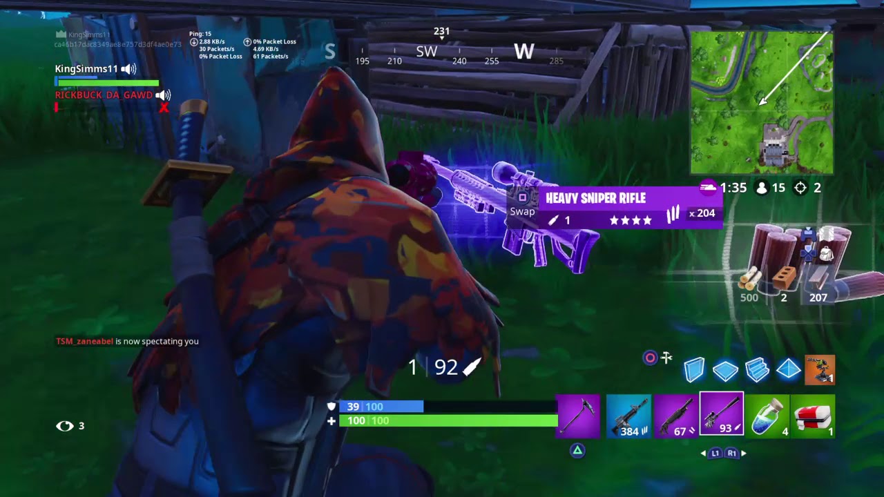 Havent played Fortnite with my friend in a while - YouTube