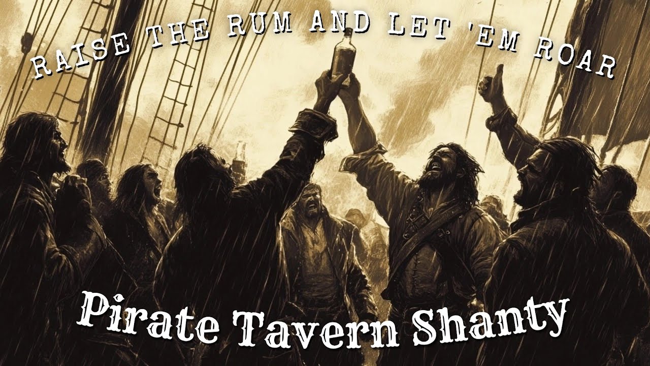 Raise the Rum and Let ’Em Roar | Pirate Tavern Shanty | Music Video & Lyrics #shanty #ocean Raise the Rum and Let ’Em Roar | Pirate Tavern Shanty | Music Video & Lyrics #shanty #ocean