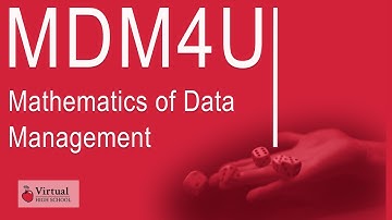 Mathematics of Data Management, 12, University Preparation (MDM4U)