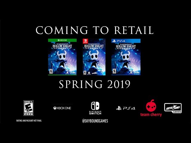 Hollow Knight Announced For Xbox One With Retail Release